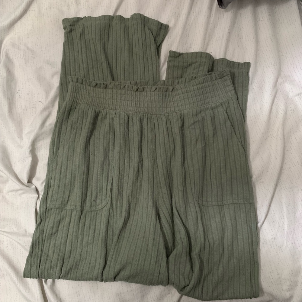 Wide leg beach pants